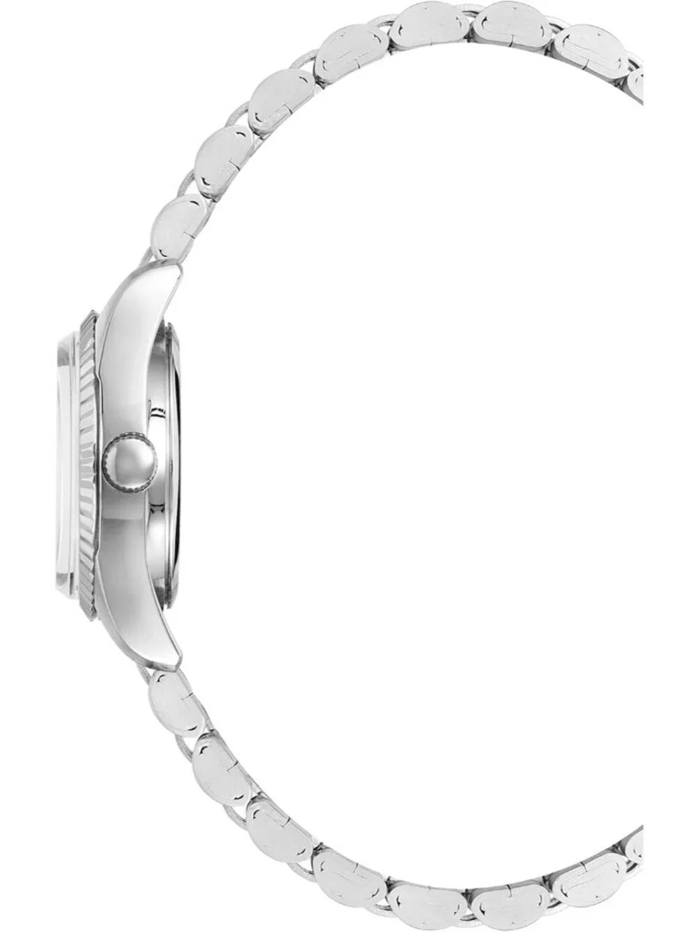 Armitron Womens Silver Blue Genuine Crystal Accented Bracelet Round Luxury Watch - Picture 2 of 6